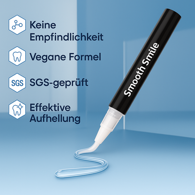 Smooth Smile Pro Whitening – Klinisch getestet & sicher für Zahnschmelz